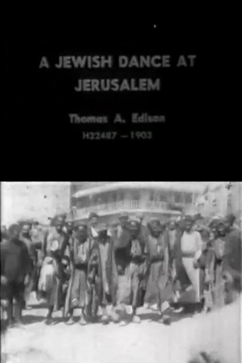 A Jewish Dance at Jerusalem poster