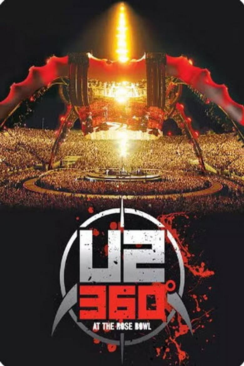 u2 360 tour - under the rainy belgium sky poster