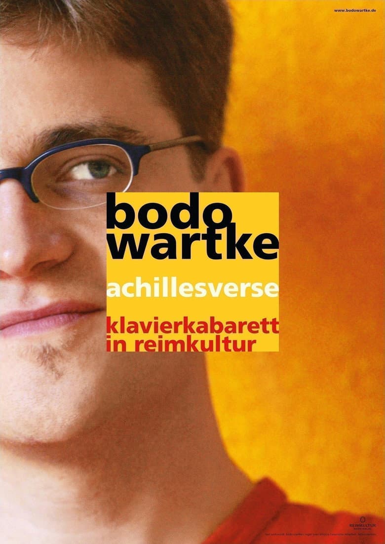 Bodo Wartke - Achillesverse live poster