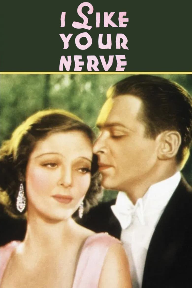 I Like Your Nerve poster