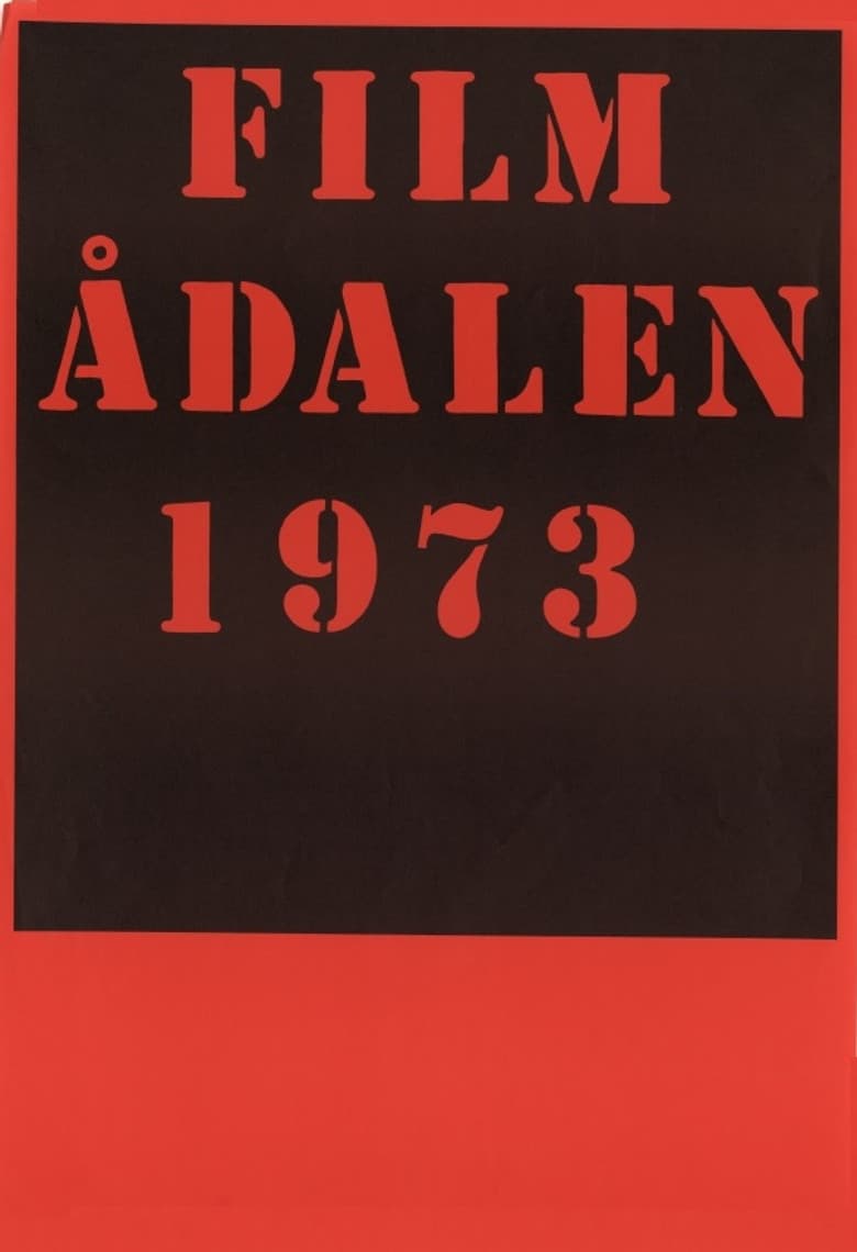Ådalen 1973 poster