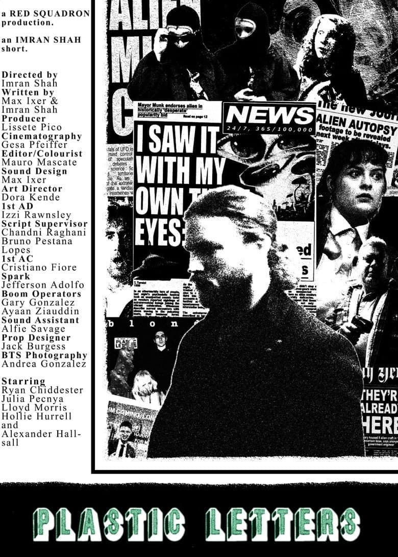 Plastic Letters poster