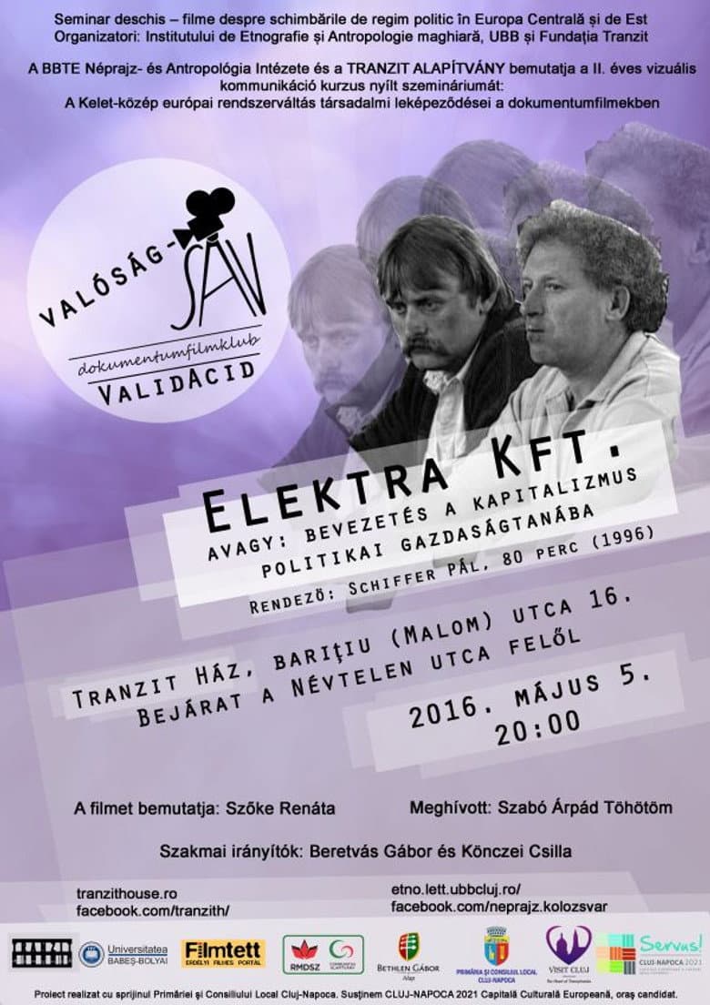Elektra Kft. avagy: bevezetés a kapitalizmus politikai gazdaságtanába poster