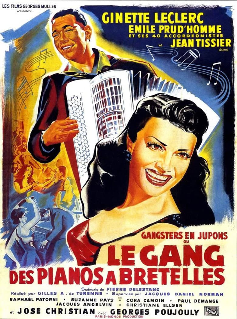 Le Gang des pianos à bretelles poster