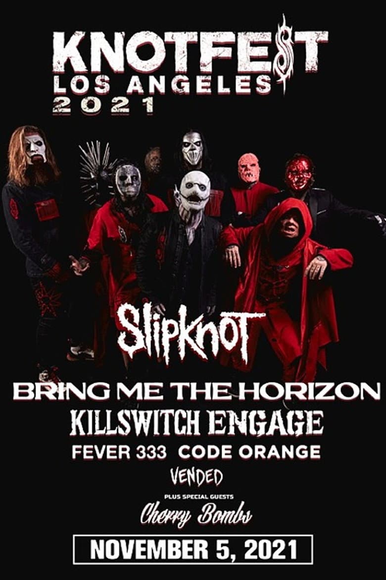 Slipknot - Knotfest Los Angeles poster