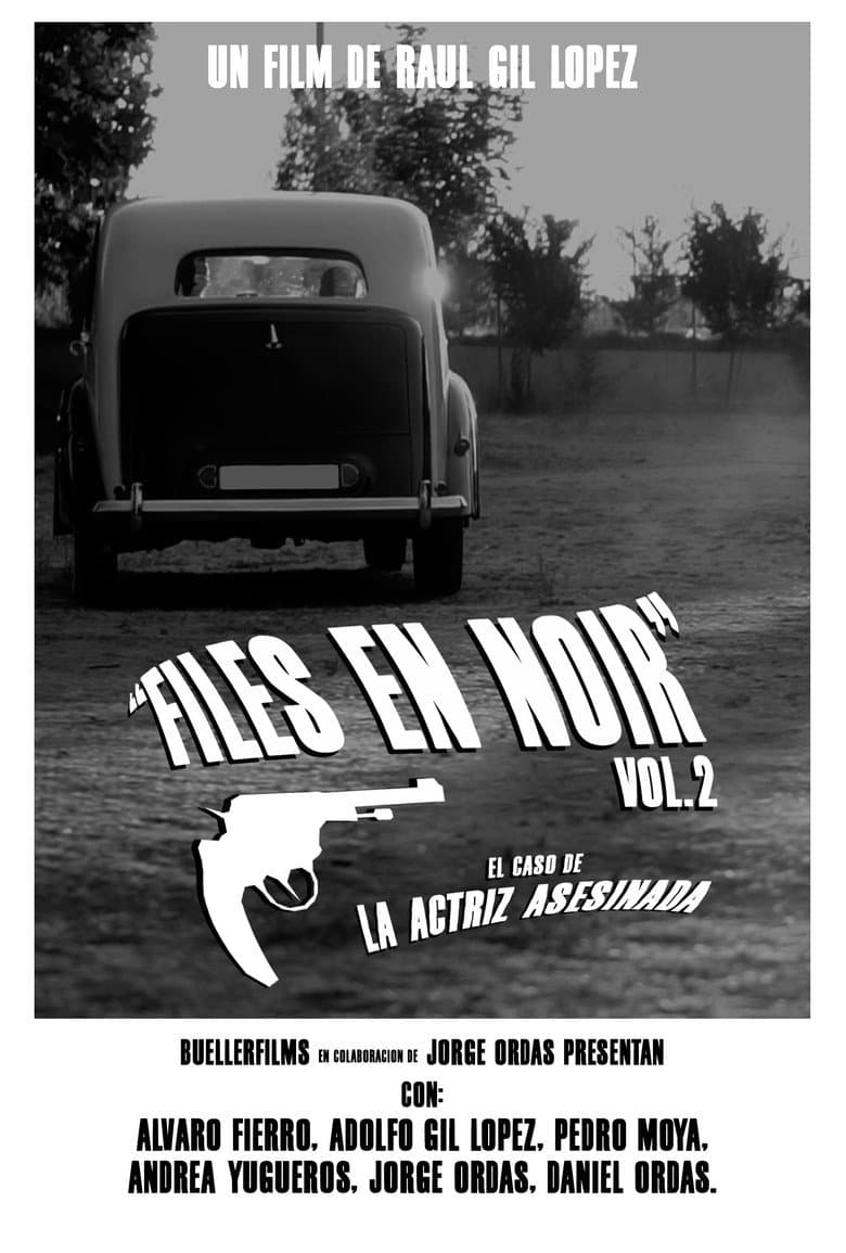 FILES EN NOIR vol.2: El caso de la actriz asesinada. (HDRip-Sonido Mono) poster