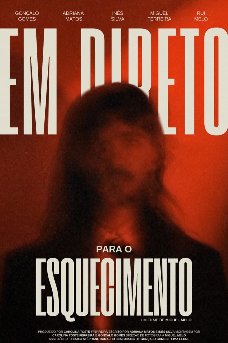 Em Direto Para o Esquecimento poster