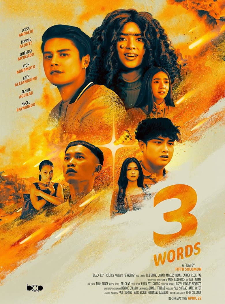 3 Words poster