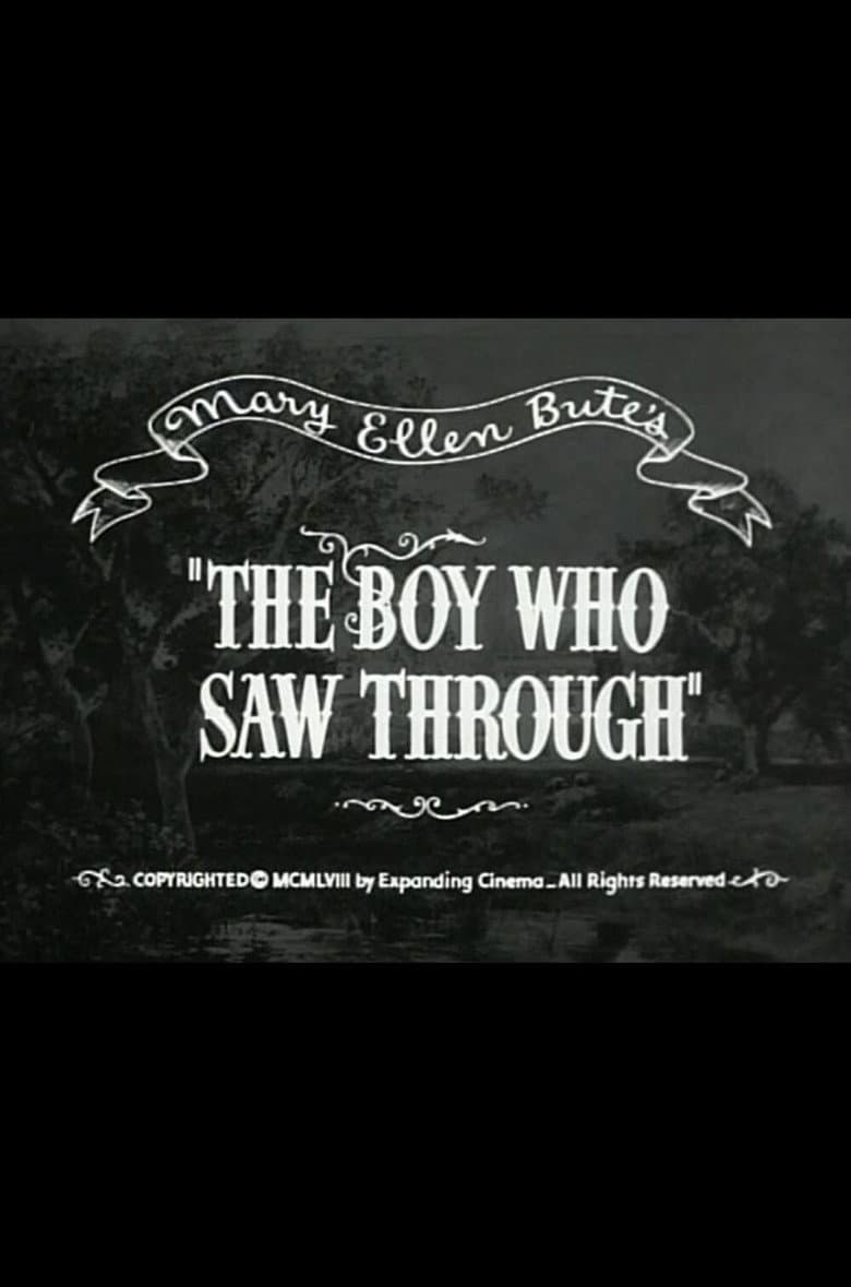 The Boy Who Saw Through poster