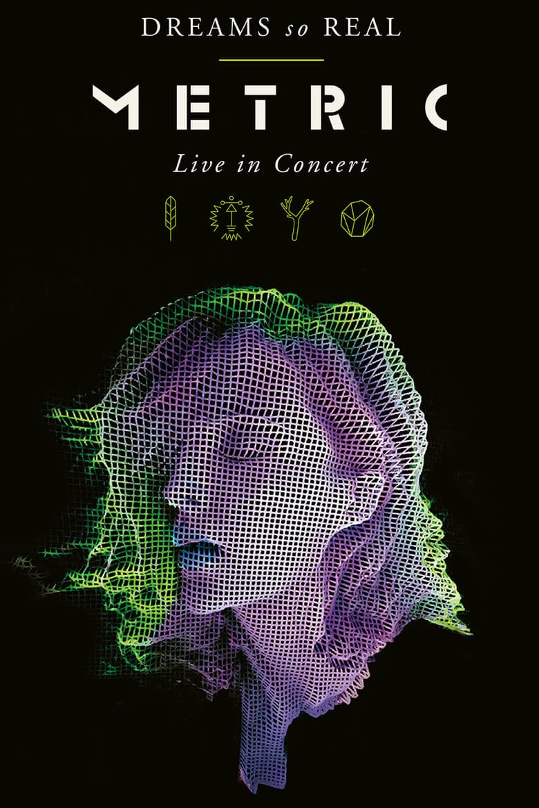 Metric: Dreams So Real  (Live In Concert) poster