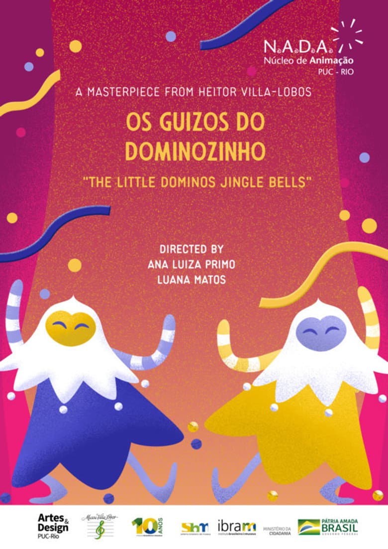 The Little Dominos Jingle Bells poster