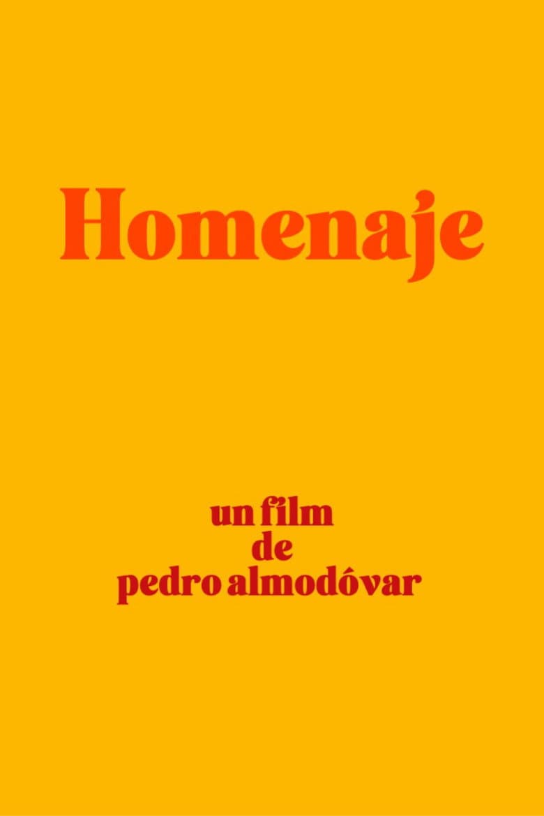 Homenaje poster