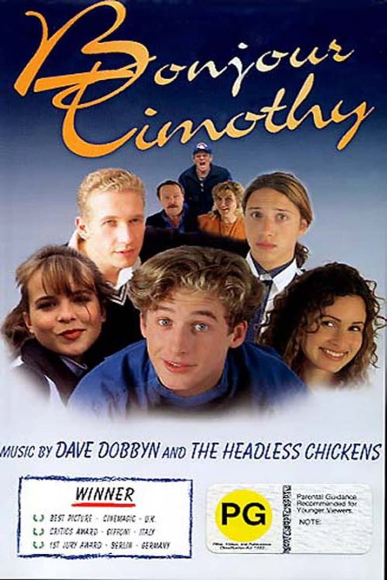 Bonjour Timothy poster