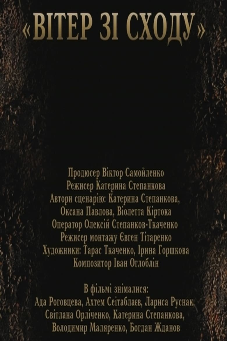 Wind from the East poster