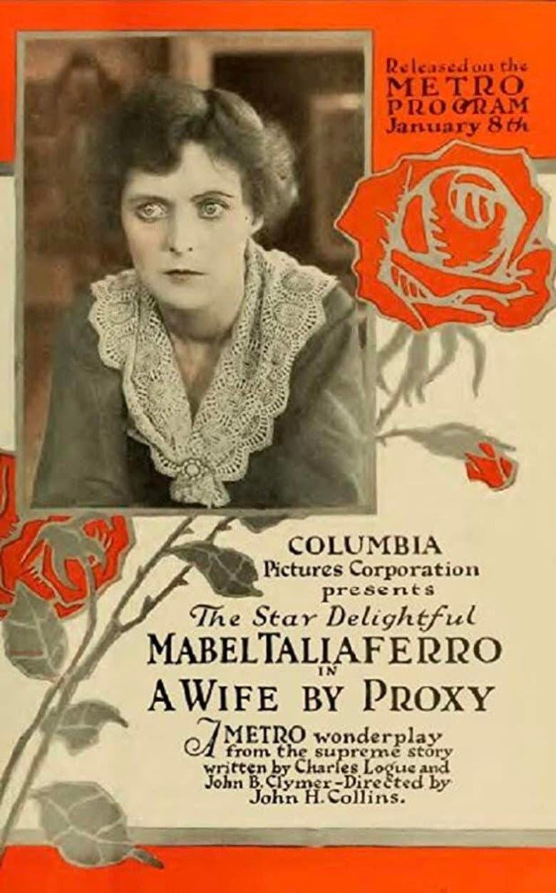 A Wife by Proxy poster