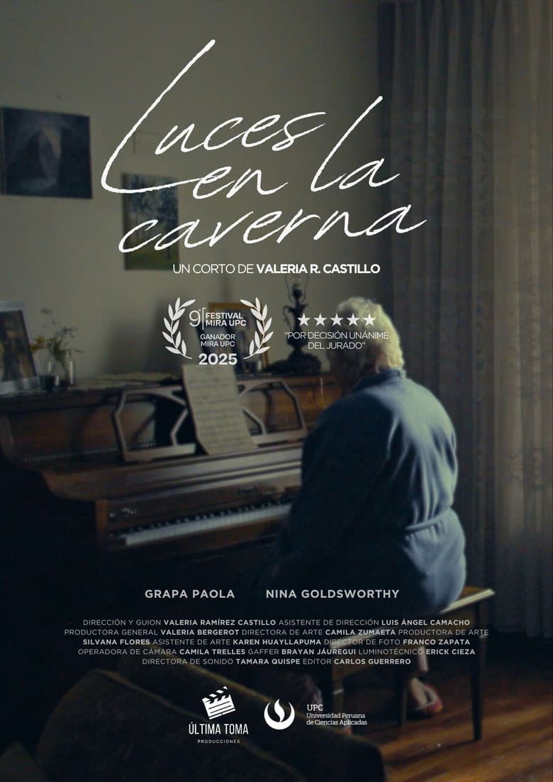 Luces en la caverna poster