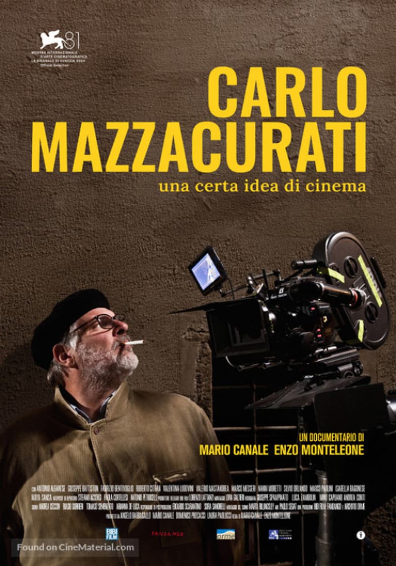 Carlo Mazzacurati: A Certain Idea of Cinema poster