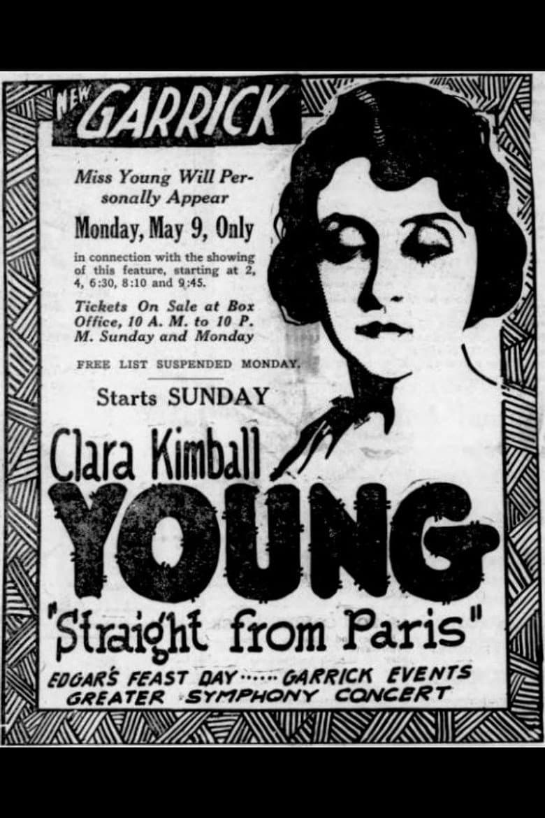 Straight from Paris poster