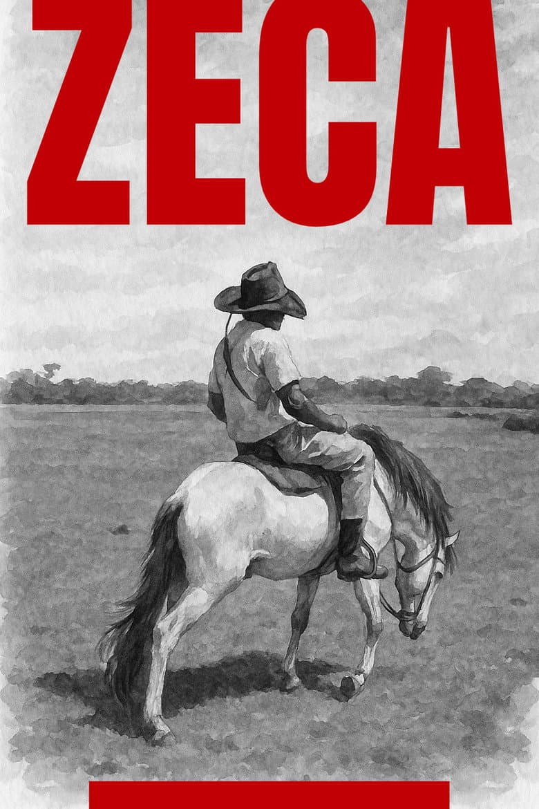 Zeca, portret van een Vaqueiro poster