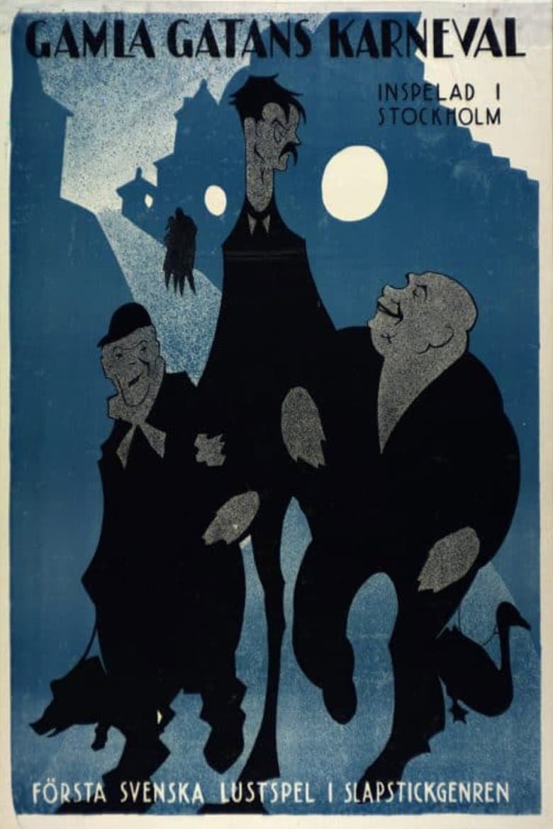 Gamla gatans karneval poster