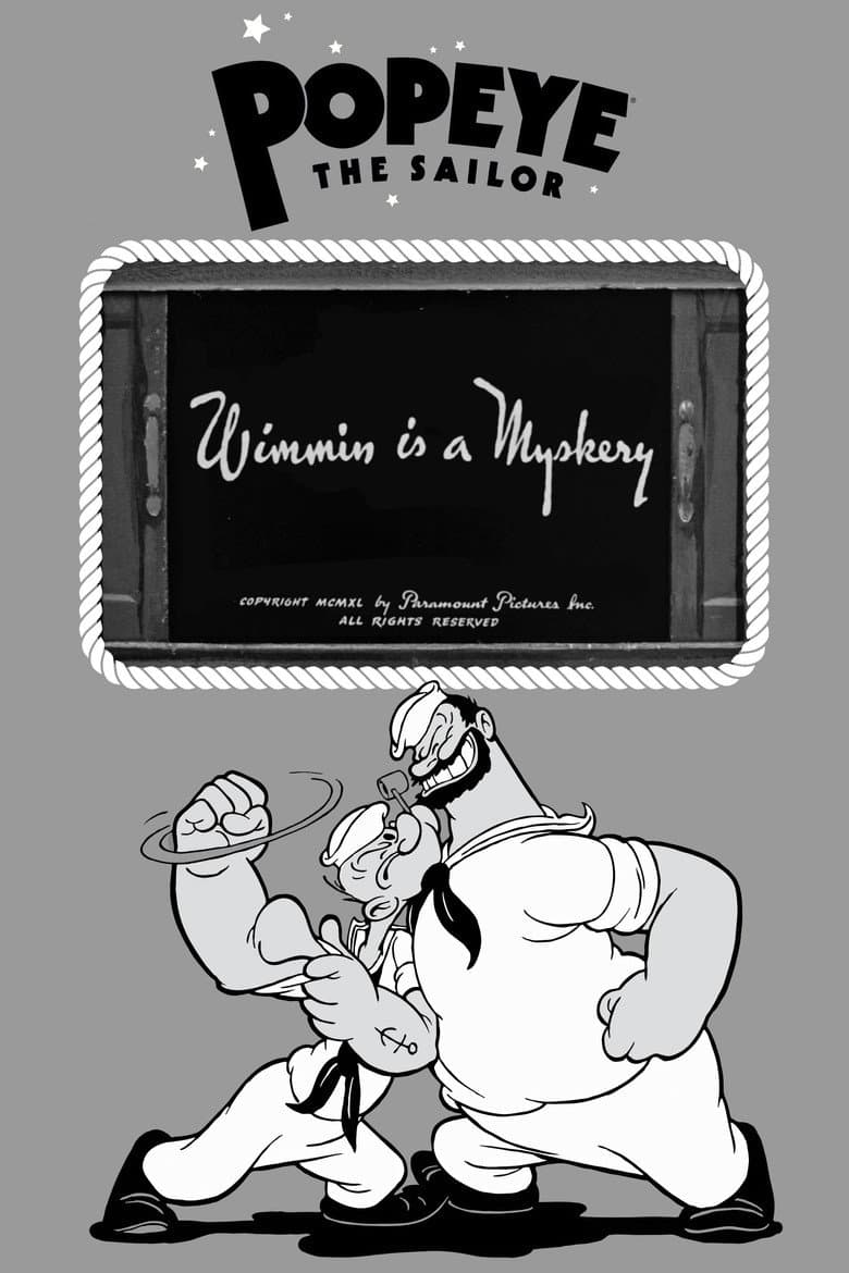 Wimmin is a Myskery poster