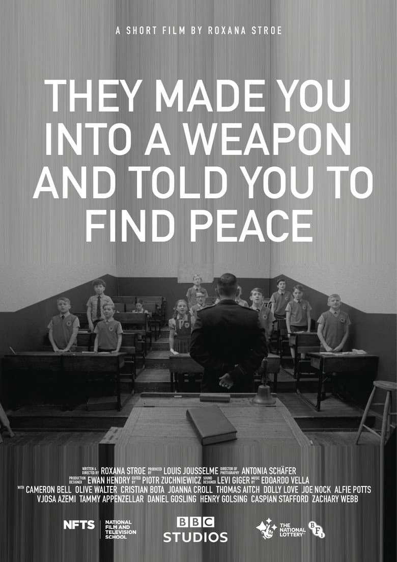 They Made You into a Weapon and Told You to Find Peace poster