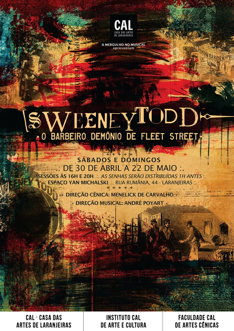 Sweeney Todd - O Barbeiro Demônio de Fleet Street poster