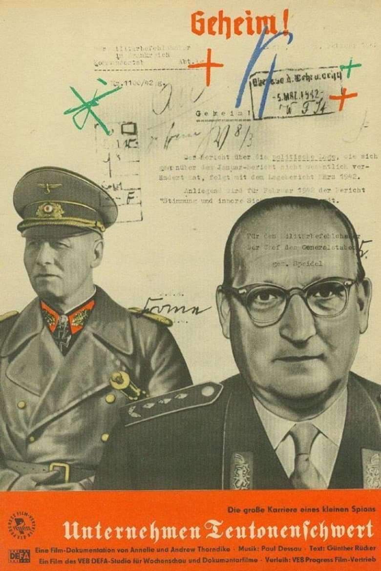 Operation Teutonic Sword poster