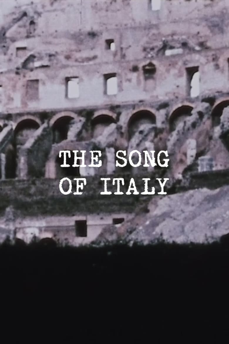 The Song of Italy poster