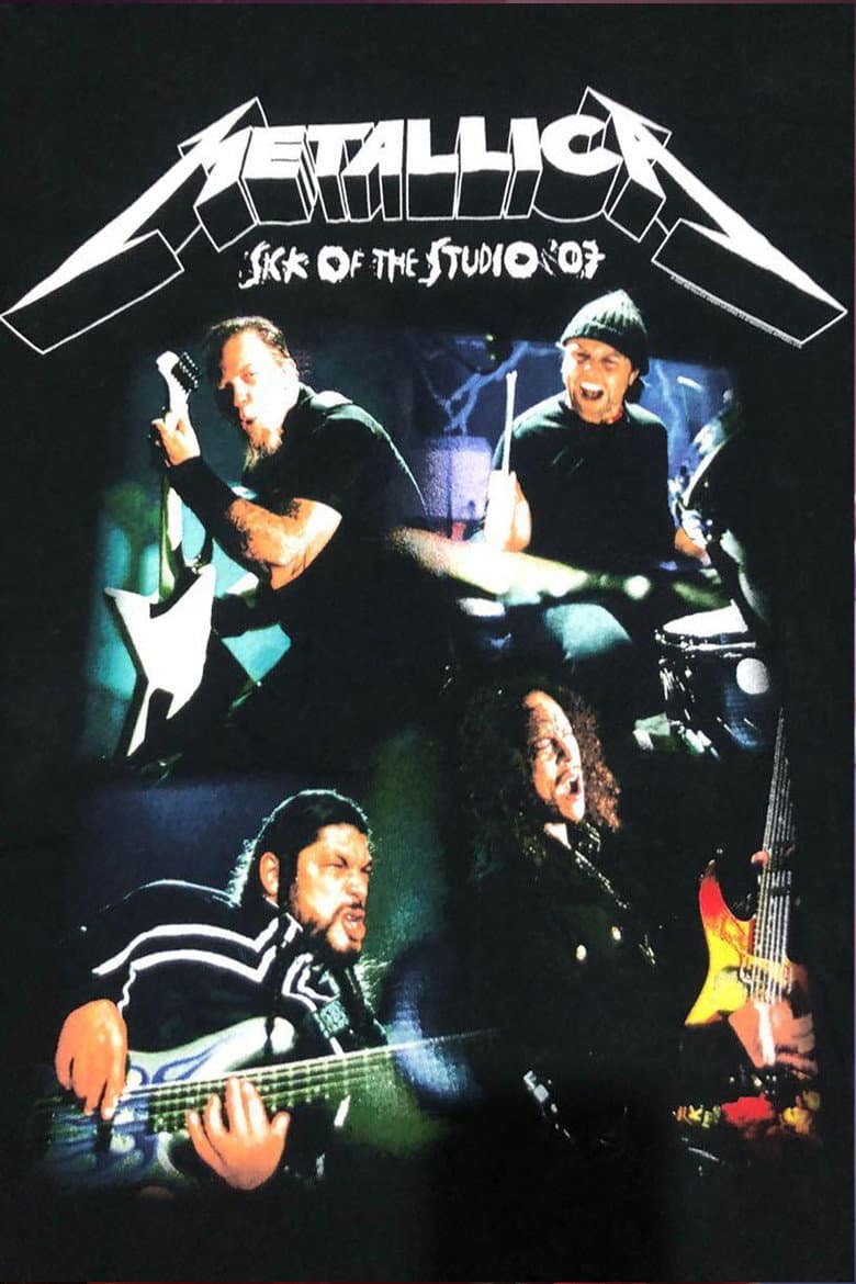 Metallica - Sick of the Studio Tour - LIVE in Wien 2007 poster