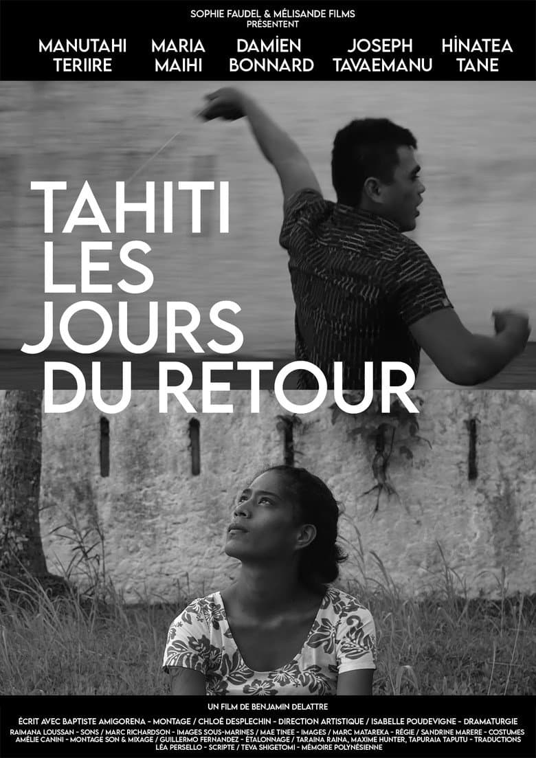 Tahiti les jours du retour poster