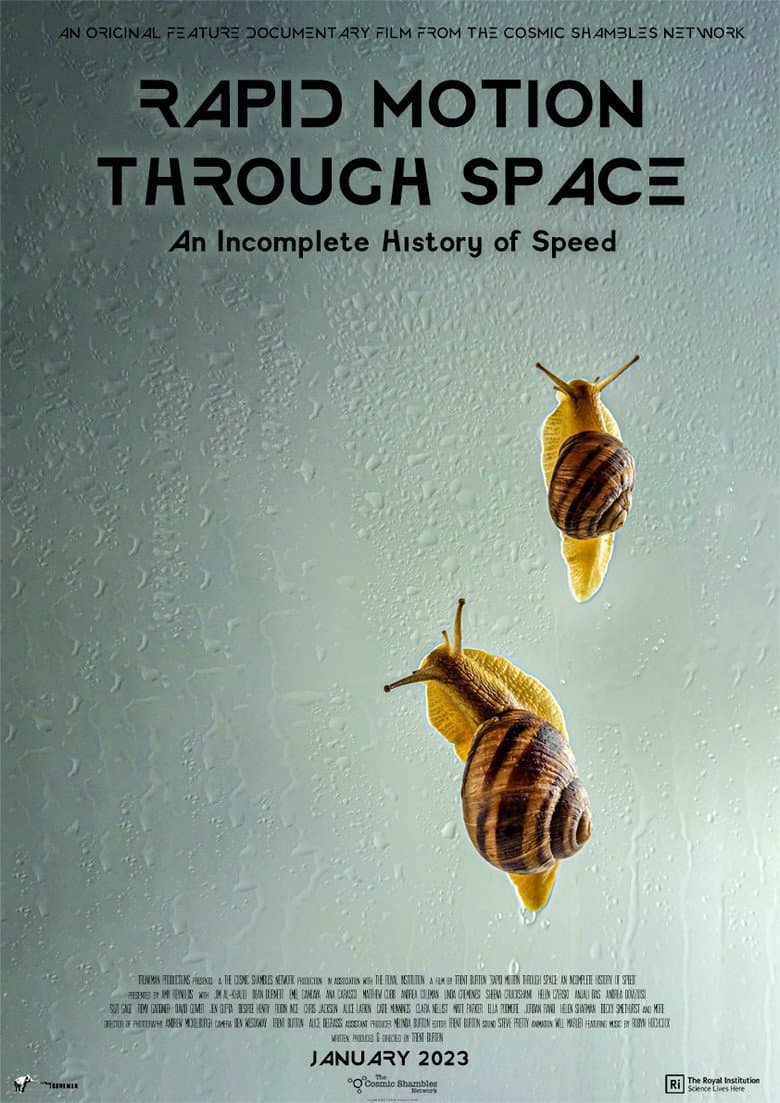 Rapid Motion Through Space: An Incomplete History of Speed poster
