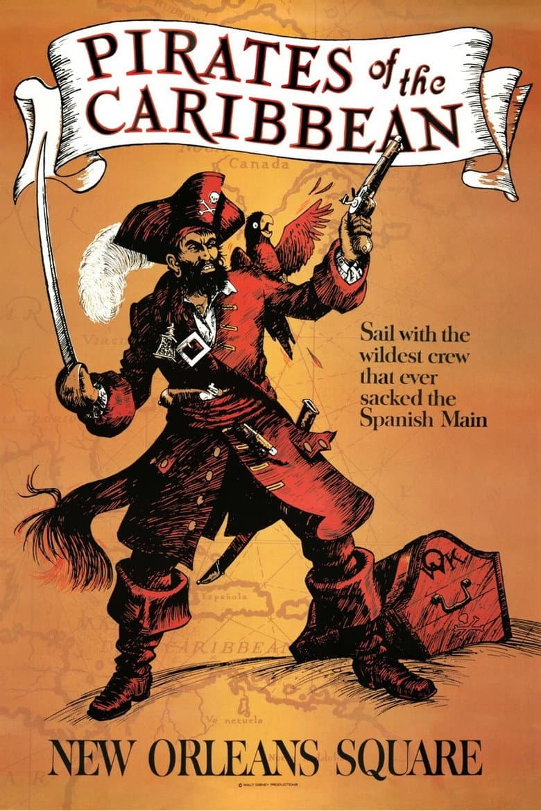 Pirates of the Caribbean | Disneyland Resort poster