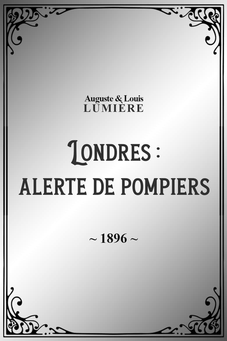 Londres : alerte de pompiers poster