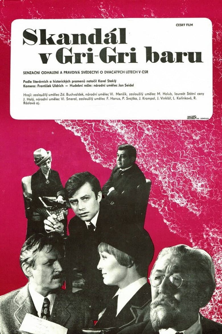 Skandál v Gri-Gri baru poster
