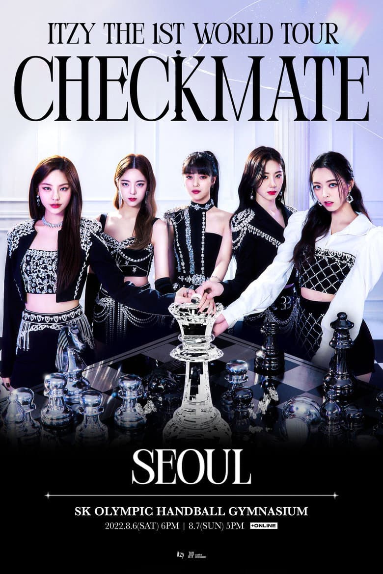 ITZY THE 1ST WORLD TOUR CHECKMATE IN SEOUL poster