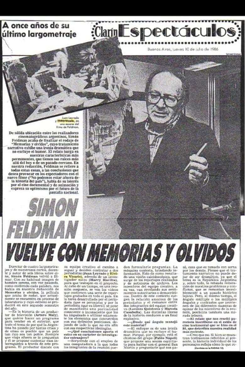 Memorias y olvidos poster