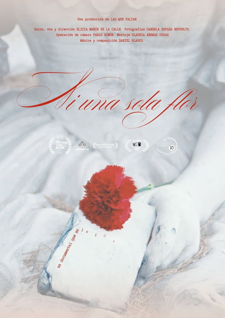 Ni una sola flor poster