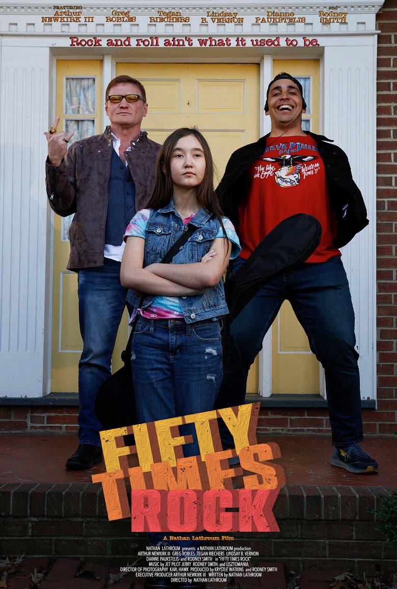 Fifty Times Rock poster