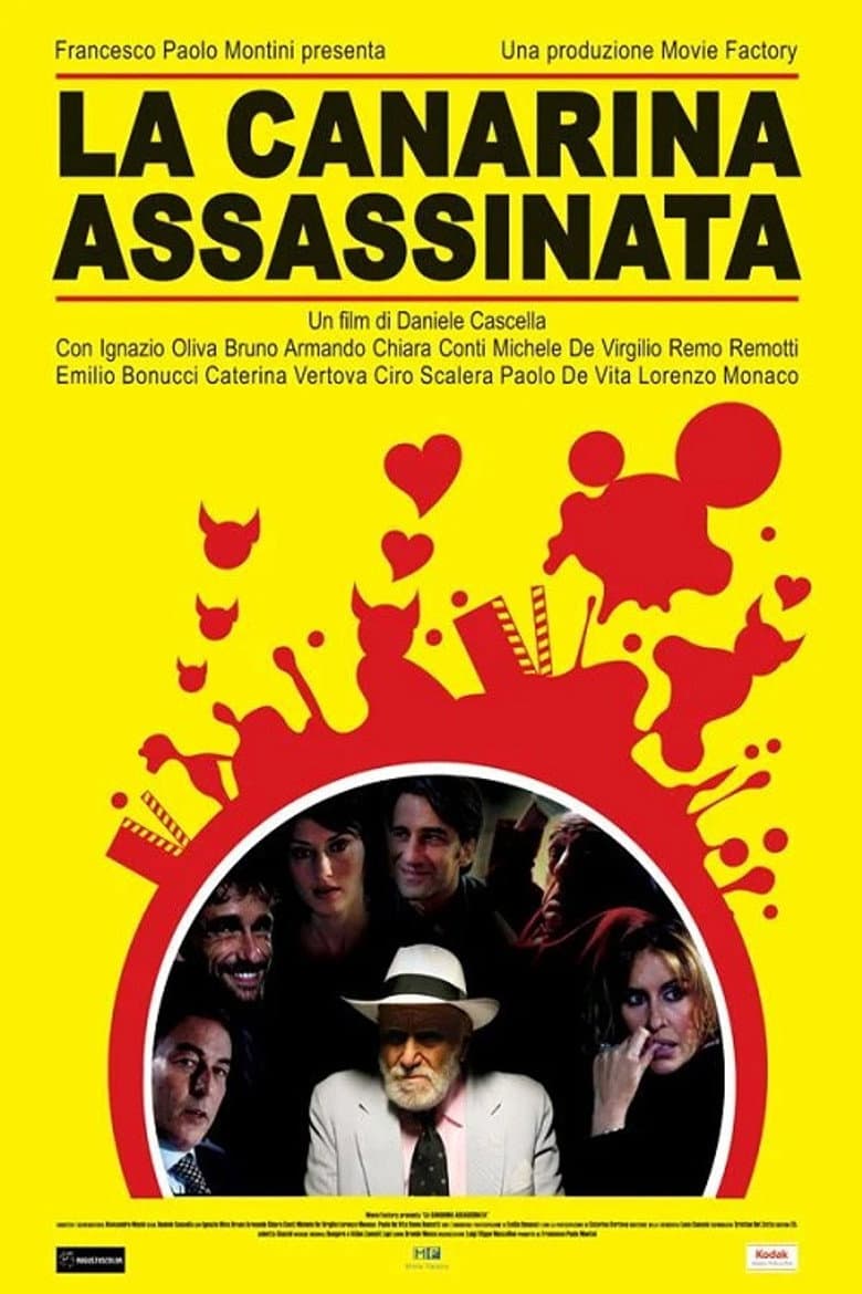 La canarina assassinata poster