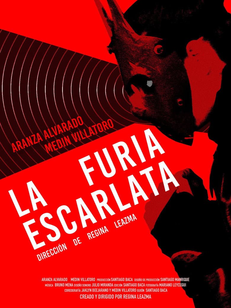 La Furia Escarlata poster