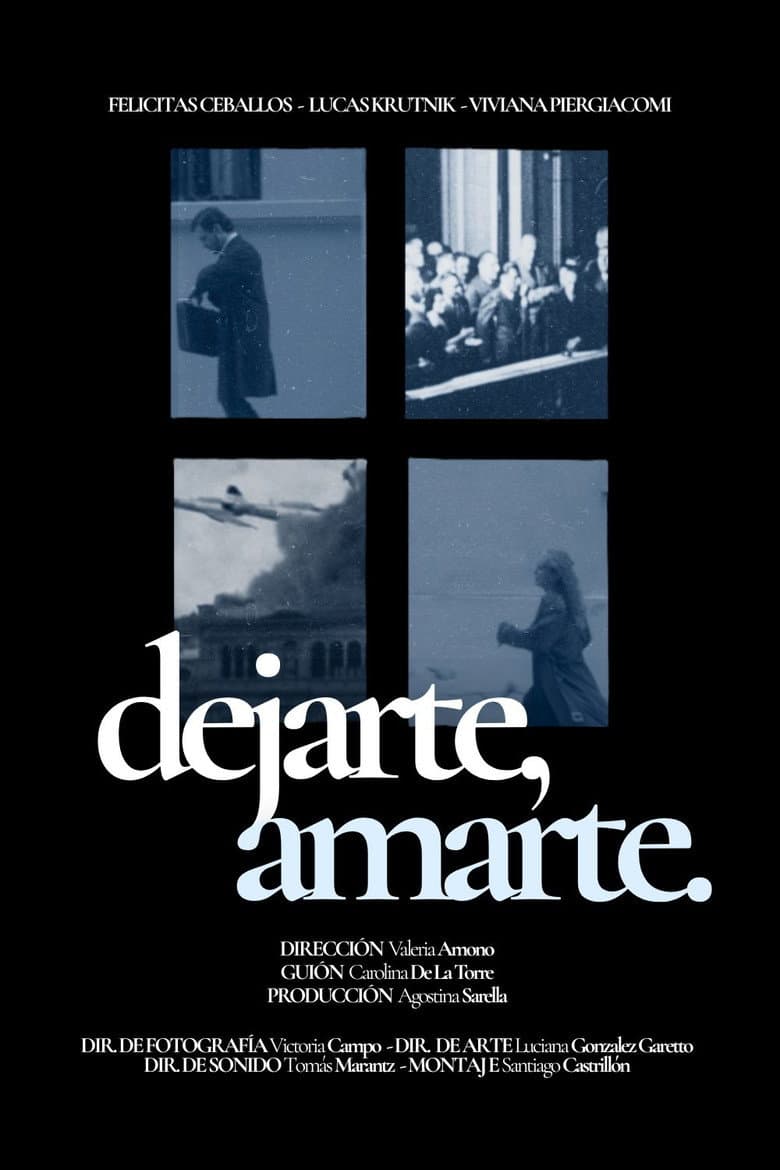 Dejarte, amarte poster
