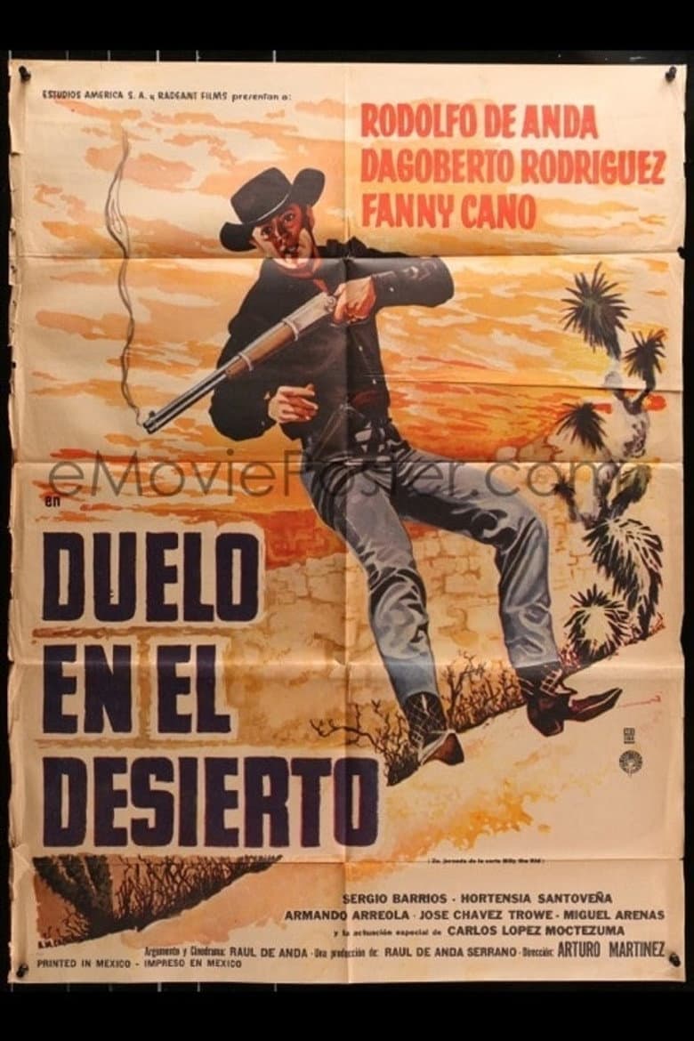 Duelo en el desierto poster