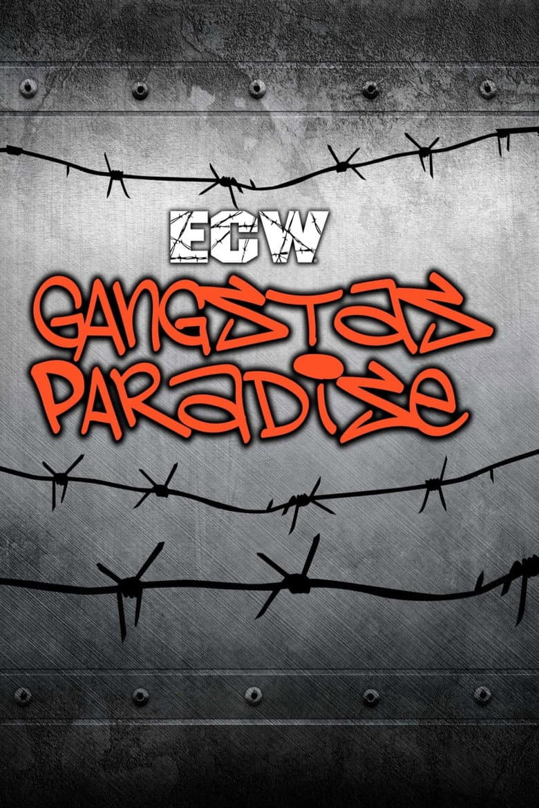 ECW Gangstas Paradise 1995 poster