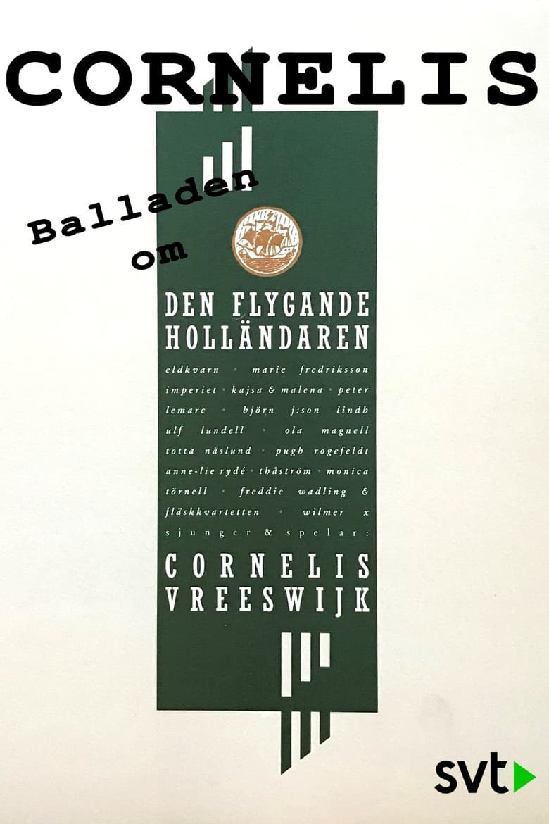 Cornelis - Balladen om den flygande holländaren poster