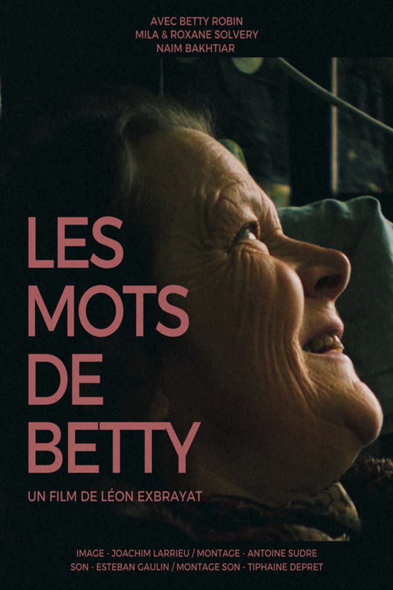 LES MOTS DE BETTY poster