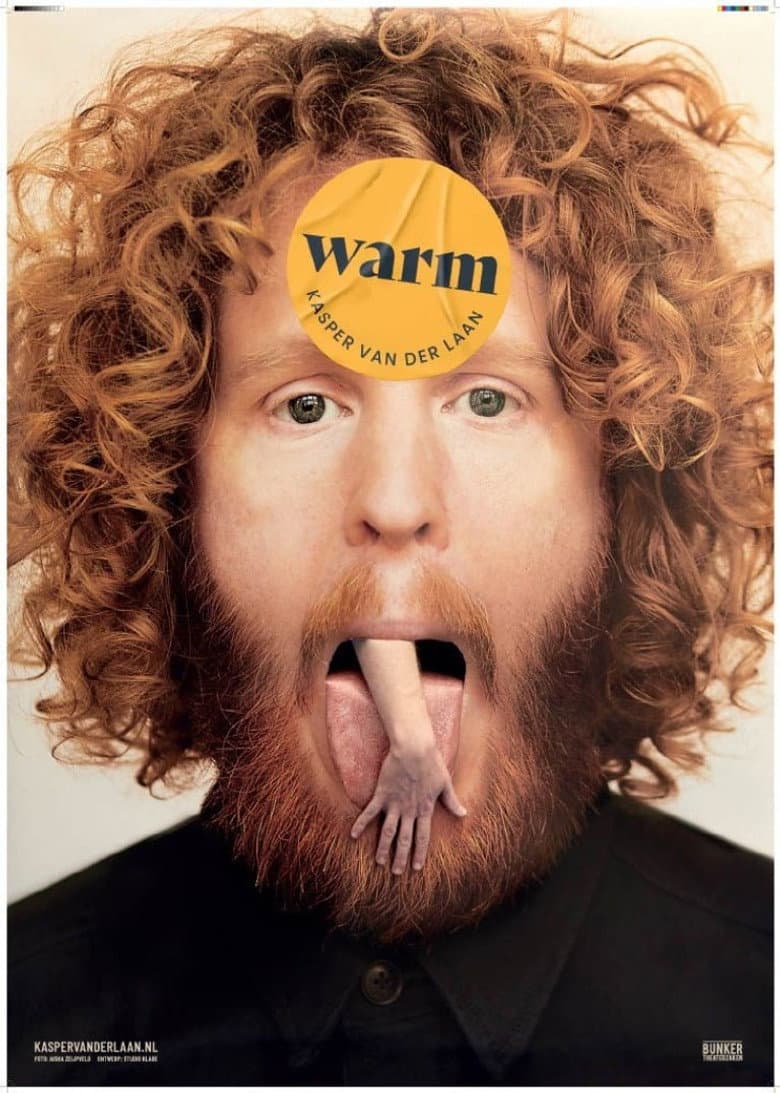 Kasper van der laan: Warm poster