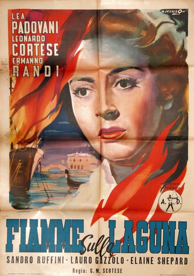 Fiamme sulla laguna poster
