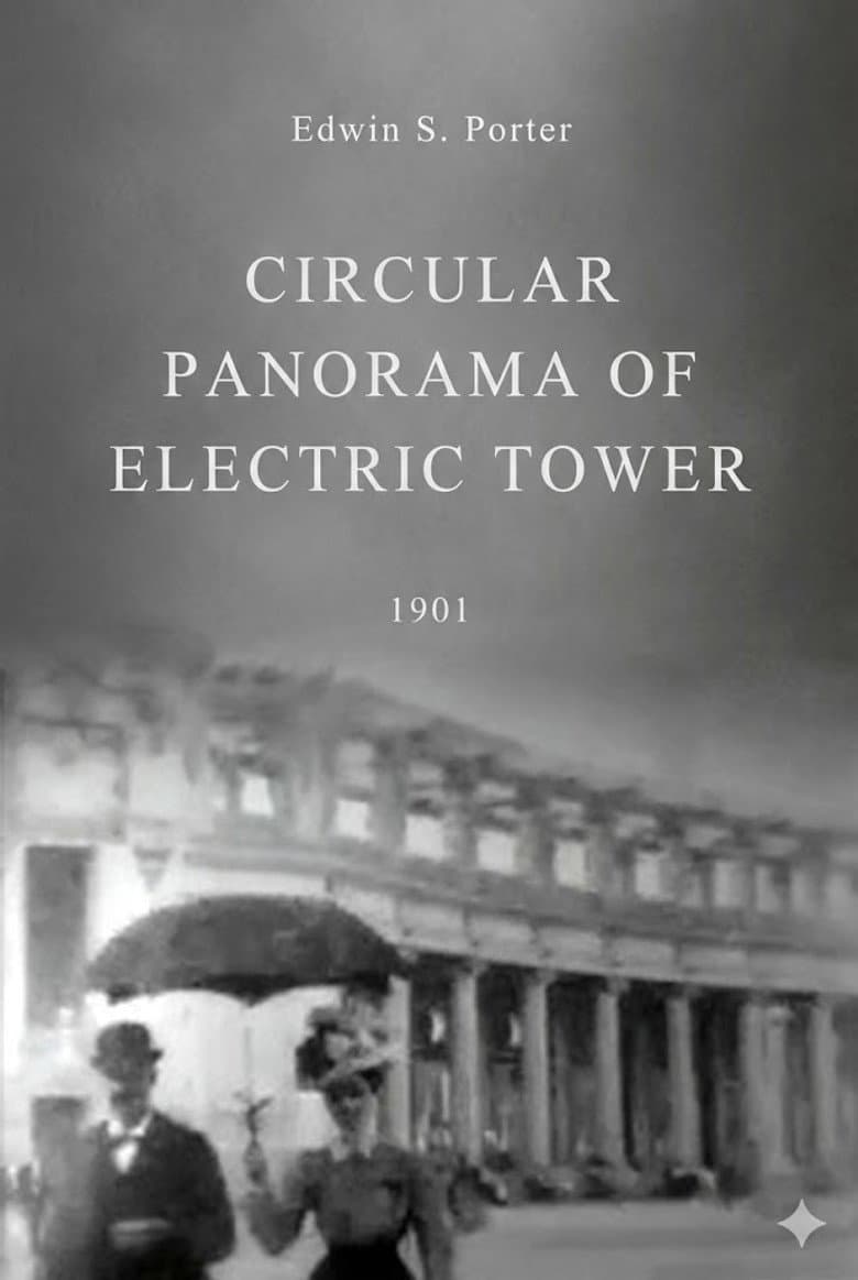 Circular Panorama of Electric Tower poster