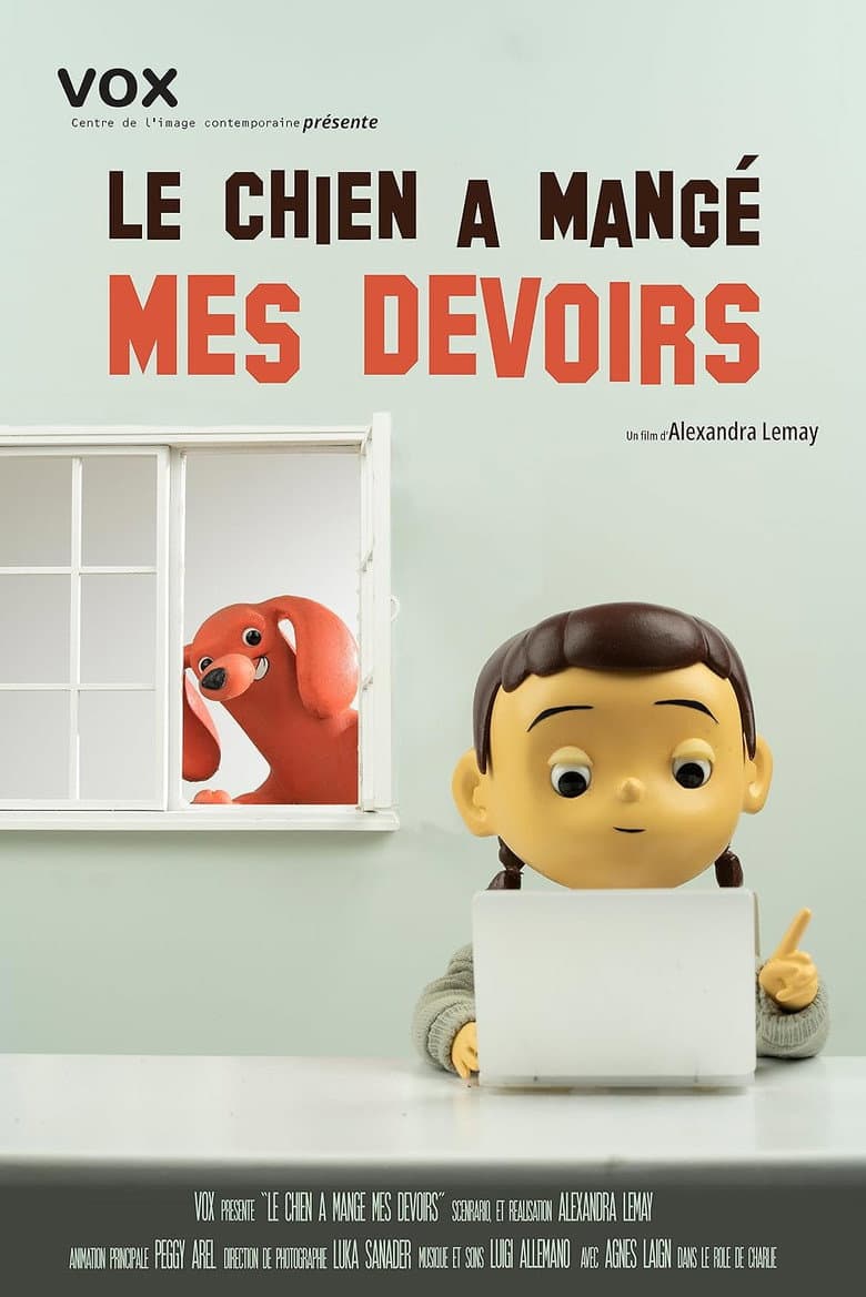 Le chien a mangé mes devoirs poster